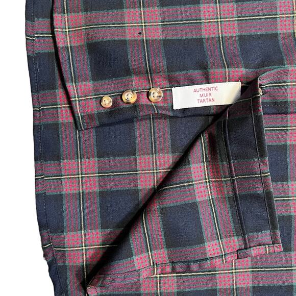 Pendleton Classic Board Shirt Muir Tartan Plaid Wool Long Sleeve Mens Large LONG - Picture 11 of 13